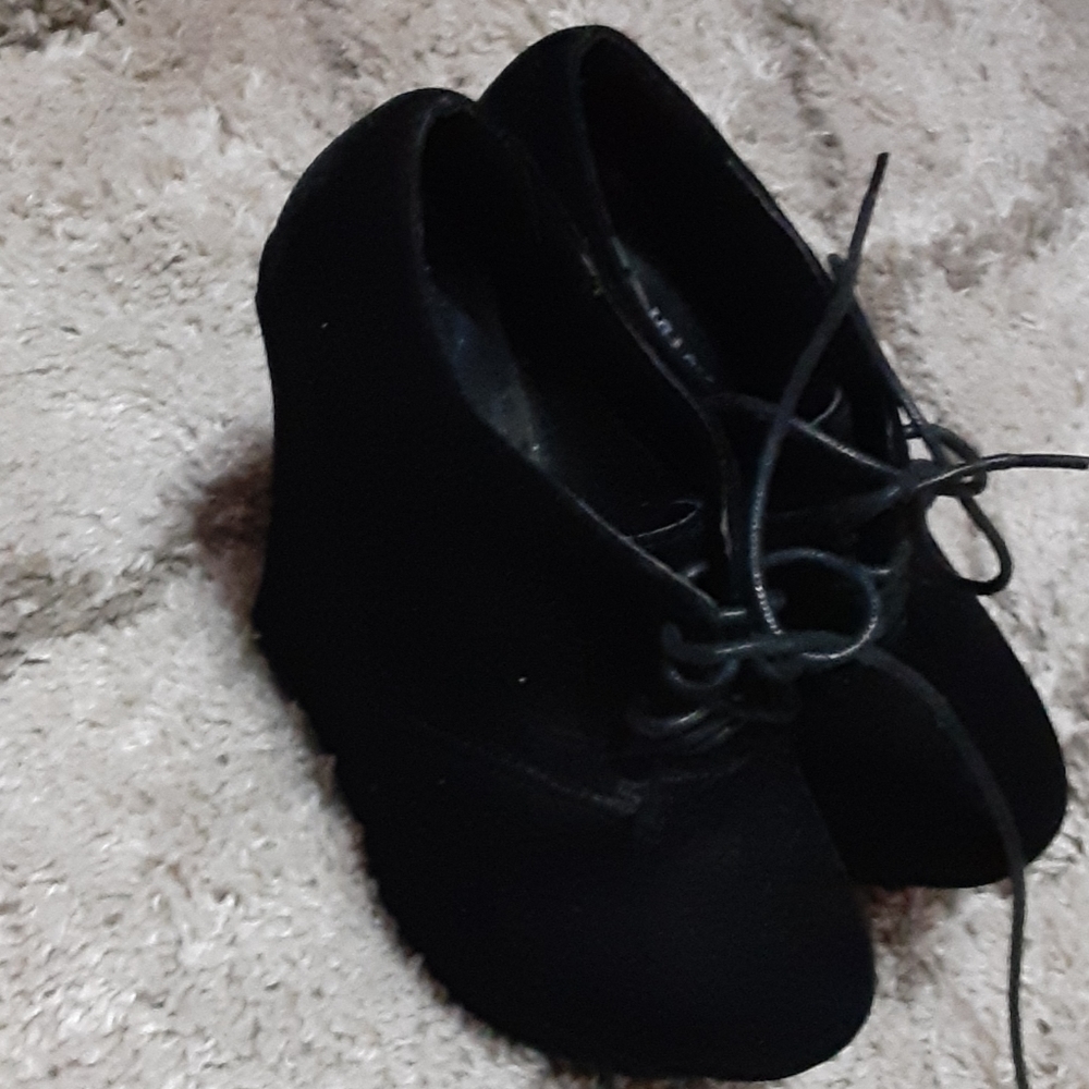 Black booties